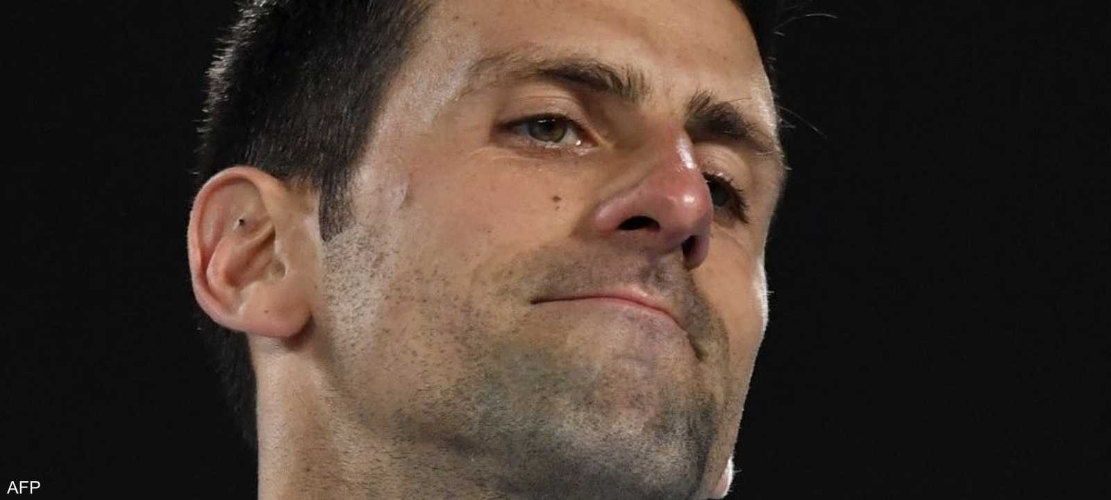 لاعب التنس الأول عالميا الصربي نوفاك جوكوفيتش