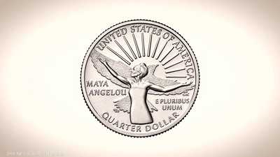 مايا آنجلو.. أول أميركية سوداء تحمل نقشها عملة معدنية