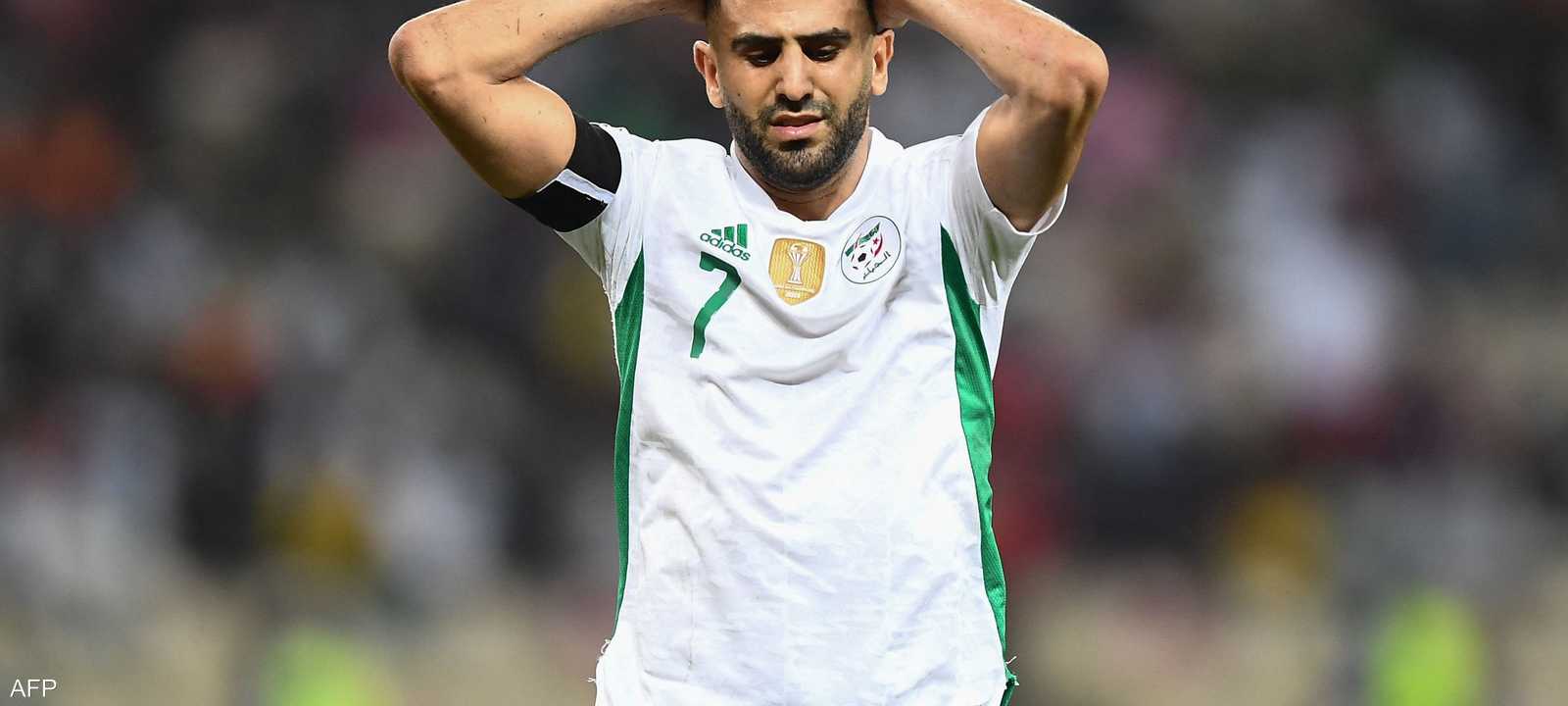 قائد منتخب الجزائر رياض محرز