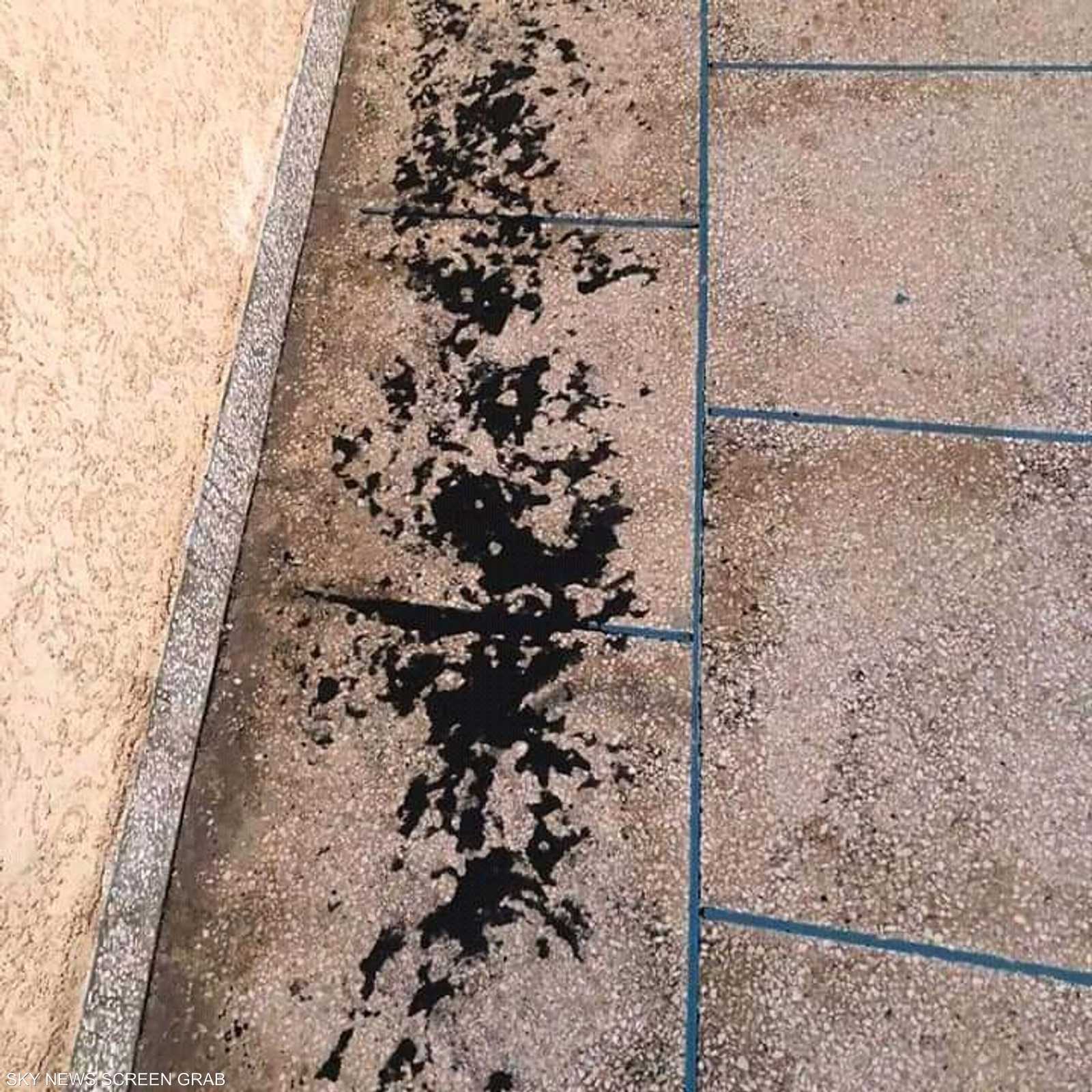 يعتقد أن الغبار الأسود منبعث من المنطقة الصناعية