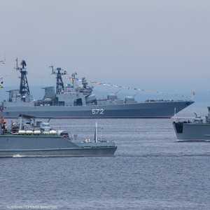 مناورات حربية واسعة النطاق للبحرية الروسية.