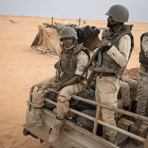 جنود موريتانيون على الحدود مع مالي - أرشيفية