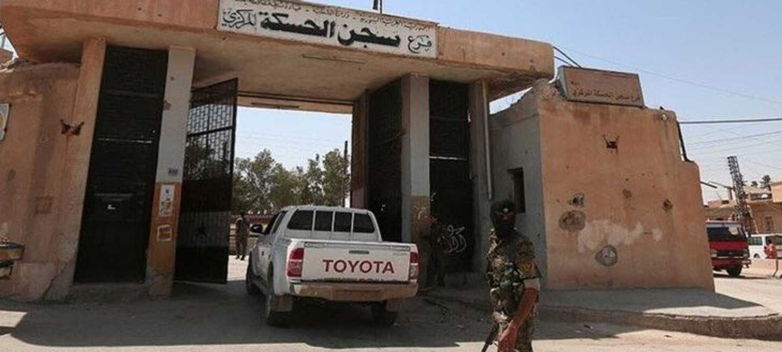 جانب من سجن الحسكة