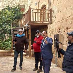 جانب من التحضيرات لتصوير الفيلم