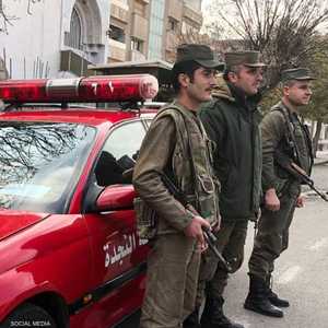 أرشيفية.. عناصر من شرطة النجدة السورية