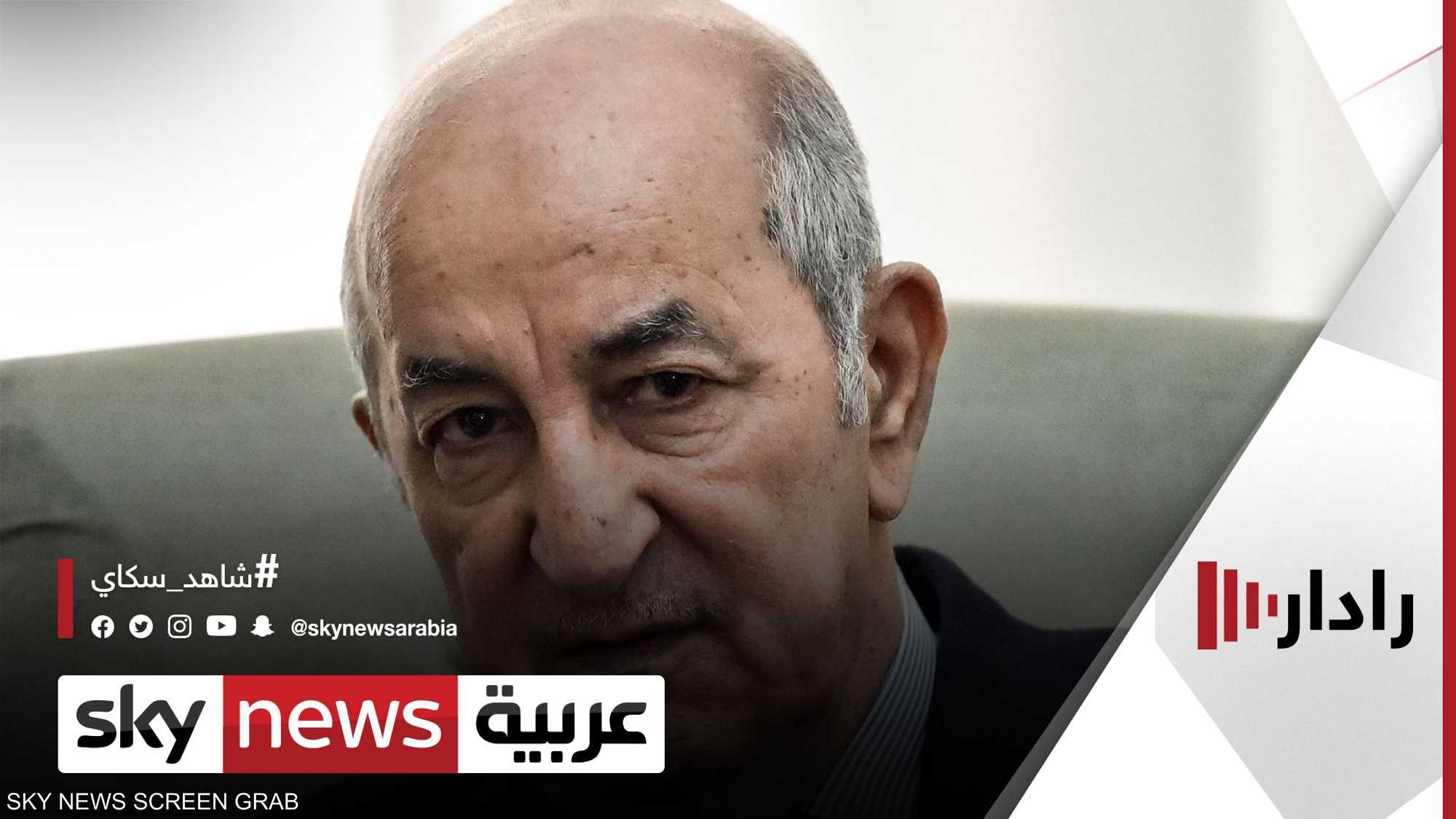 الرئيس الجزائري يبدأ زيارة رسمية للقاهرة