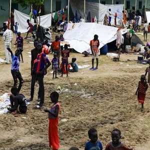 أرشيفية.. مخيم للاجئين في النيل الأبيض