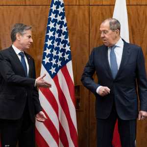 بلينكن في لقاء سابق مع نظيره الروسي لافروف