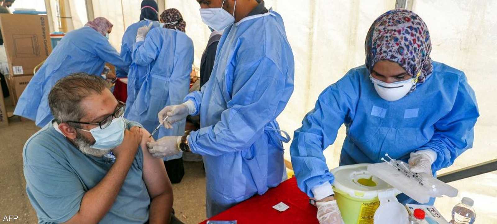 أرشيفية لمنشأة تطعيم في ليبيا