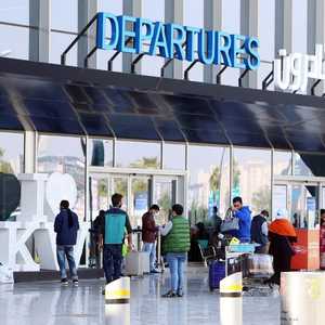 جانب من مطار الكويت.