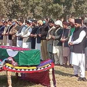 مراسم تشييع قتلى الحادثة.