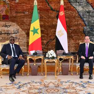 الرئيس المصري ونظيره السنغالي