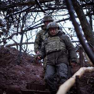 الرئيس الأوكراني فولودومير زيلينسكي