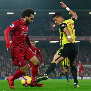 صلاح تألق أمام ماسينا وواتفورد