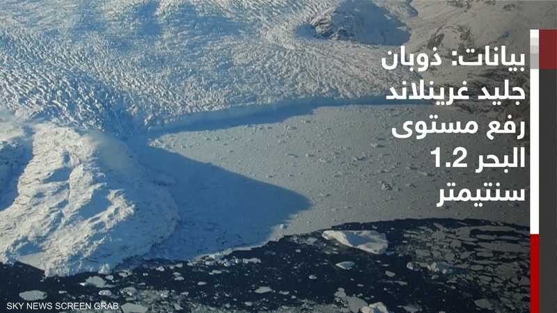 الغطاء الجليدي في غرينلاند فقد 4700 مليار طن خلال عقدين