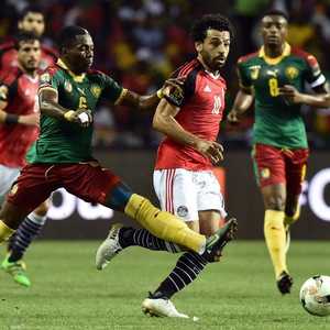 صلاح خسر أمام الكاميرون في 2017