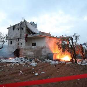 المنزل الذي كان يختبئ فيه زعيم داعش.