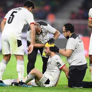 الونش أثناء تلقيه العلاج