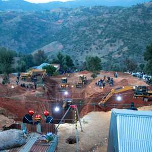 سقط ريان إلى عمق يزيد عن 30 مترا