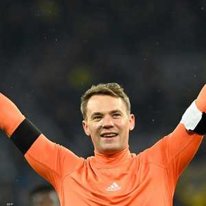 حارس بايرن ميونيخ مانويل نوير.