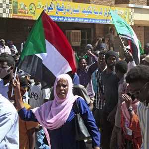 جانب من احتجاجات السودان