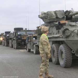 صور مباشرة لمغادرة قوات التعزيز الأميركية إلى رومانيا