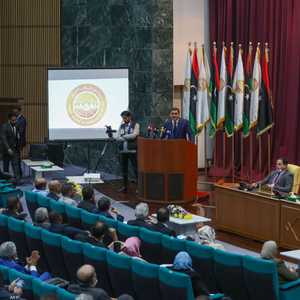 الدبيبة خلال جلسة للبرلمان الليبي. (أرشيفية)