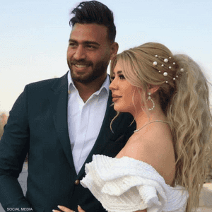 محمد أبو جبل وزوجته الأميرة سمارة يحيى