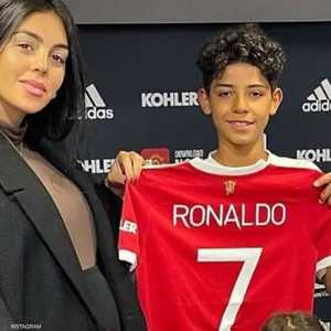 رونالدو الابن يسير على خطى والده