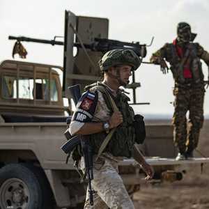 جندي روسي في سوريا بعد السيطرة على مناطق للمعارضة