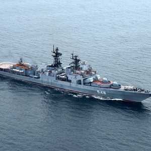 صورة أرشيفية لمدمرة روسية