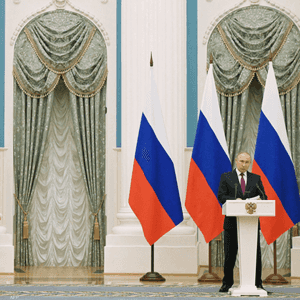 فلاديمير بوتن وأولاف شولتس