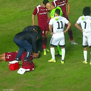 لاعب المقاصة هشام حافظ تعرض لإصابة خطيرة كادت أن تفقده حياته