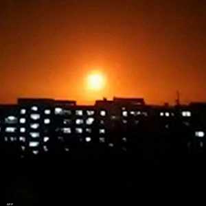 جانب من آثار غارة إسرائيلية سابقة على سوريا - أرشيف.