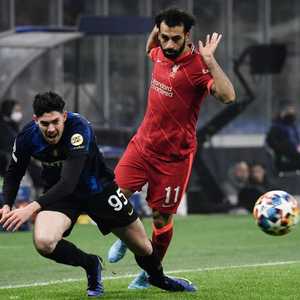 صلاح أمام الإنتر