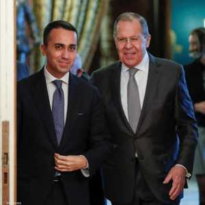 لافروف ودي مايو في موسكو، الخميس.