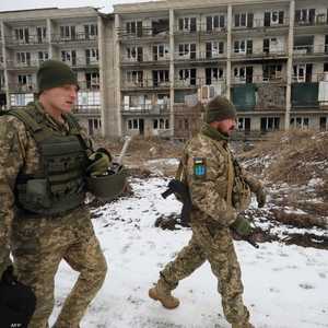 عناصر الجيش الأوكراني في دونيتسك