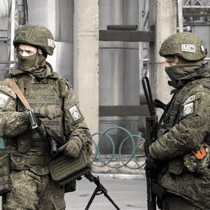 عناصر قوة تابعة لمنظمة معاهدة الأمن الجماعي