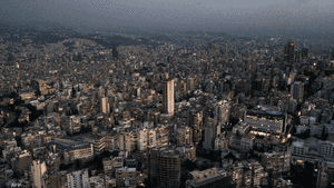 جانب من العاصمة اللبنانية بيروت