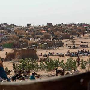 جانب من معسكر زمزم بدارفور