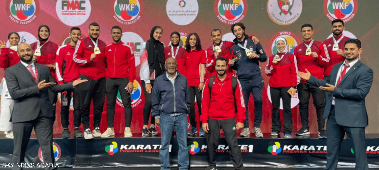 منتخب مصر للكاراتيه بالمركز الأول ببطولة البريميرليغ الدولية