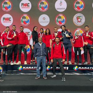 منتخب مصر للكاراتيه بالمركز الأول ببطولة البريميرليغ الدولية