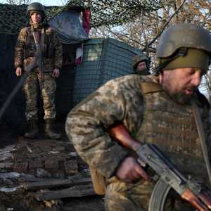 عناصر من الجيش الأوكراني