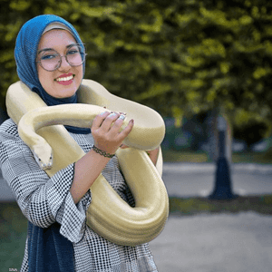 الباحثة الرئيسية في المشروع، قائدة مروة الحارس