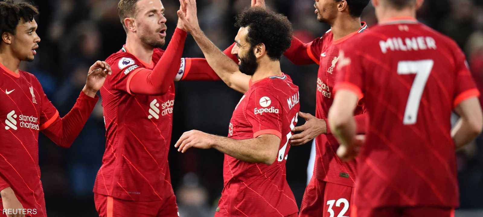 ليفربول على بعد فوز من مان سيتي