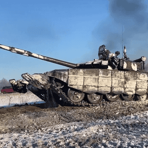 صورة أرشيفية لدبابة روسية