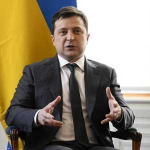 الرئيس الأوقكراني فولوديمير زيلينسكي