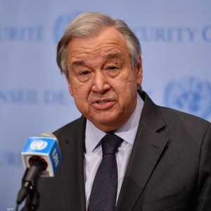 الأمين العام للأمم المتحدة أنطونيو غوتيريش