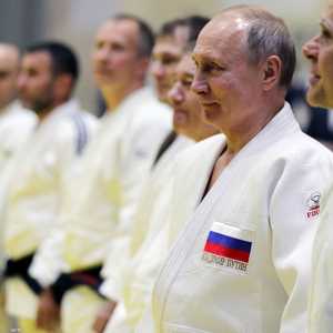 فلاديمير بوتن لاعب متمرس في الجودو