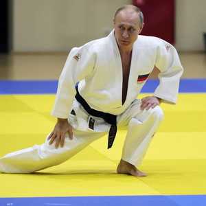 بوتن كان يمتلك الحزام الأسود الشرفي في التايكوندو